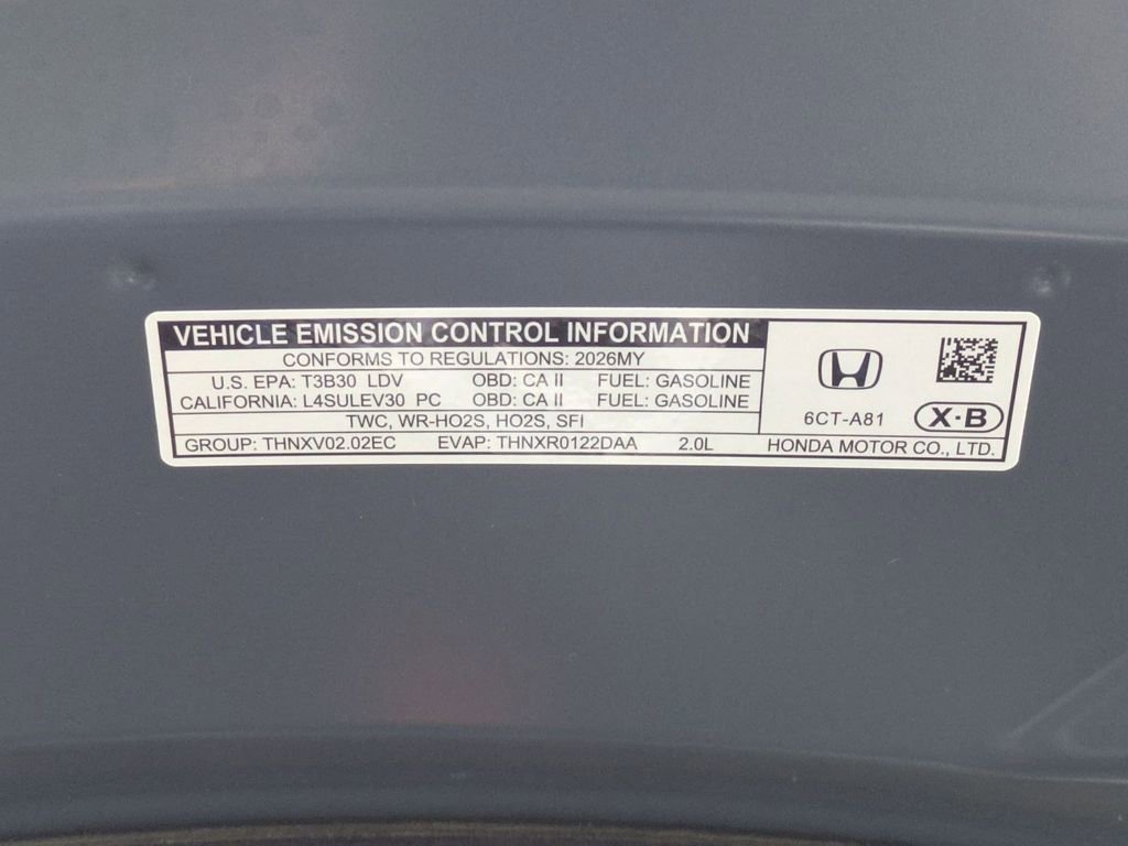 Certified 2026 Honda HR-V LX image 25
