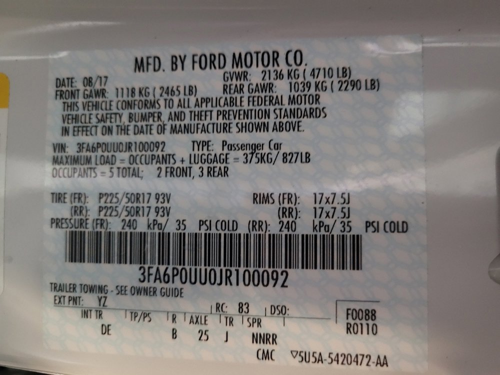 Used 2018 Ford Fusion S FWD image 33