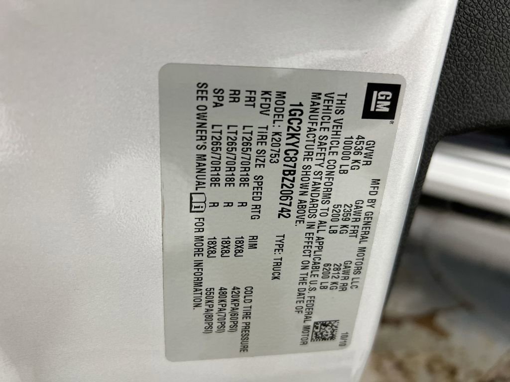 Used 2011 Chevrolet Silverado 2500 LTZ w/ LTZ Plus Package AWD/4WD image 26