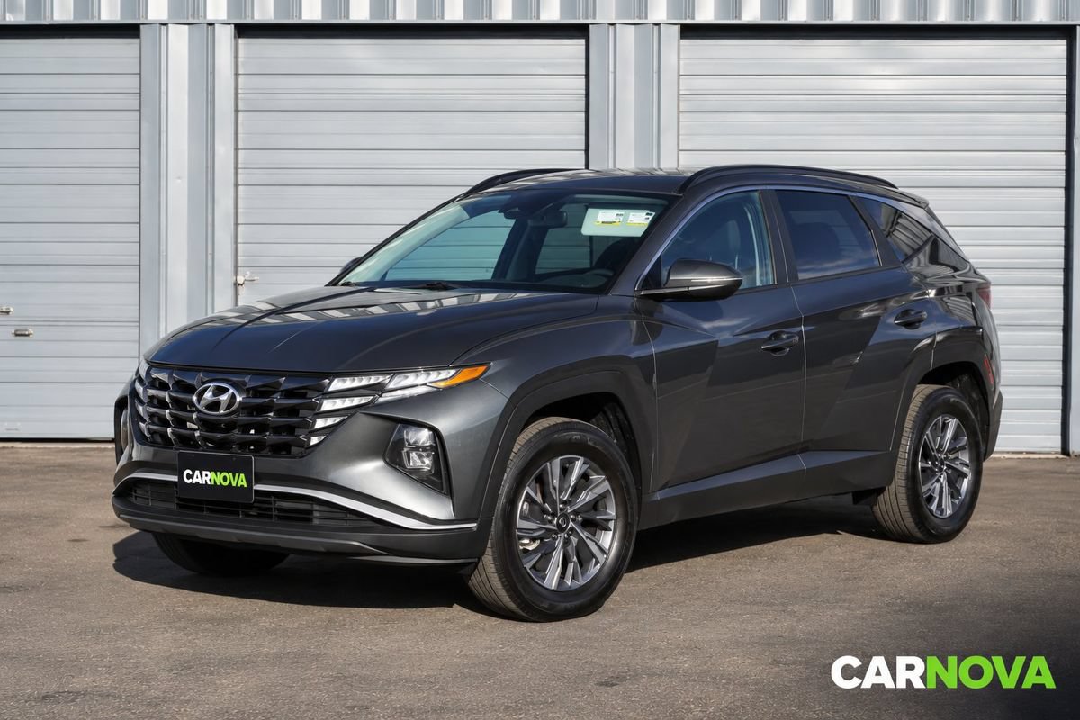 Used 2023 Hyundai Tucson Blue AWD/4WD image 1