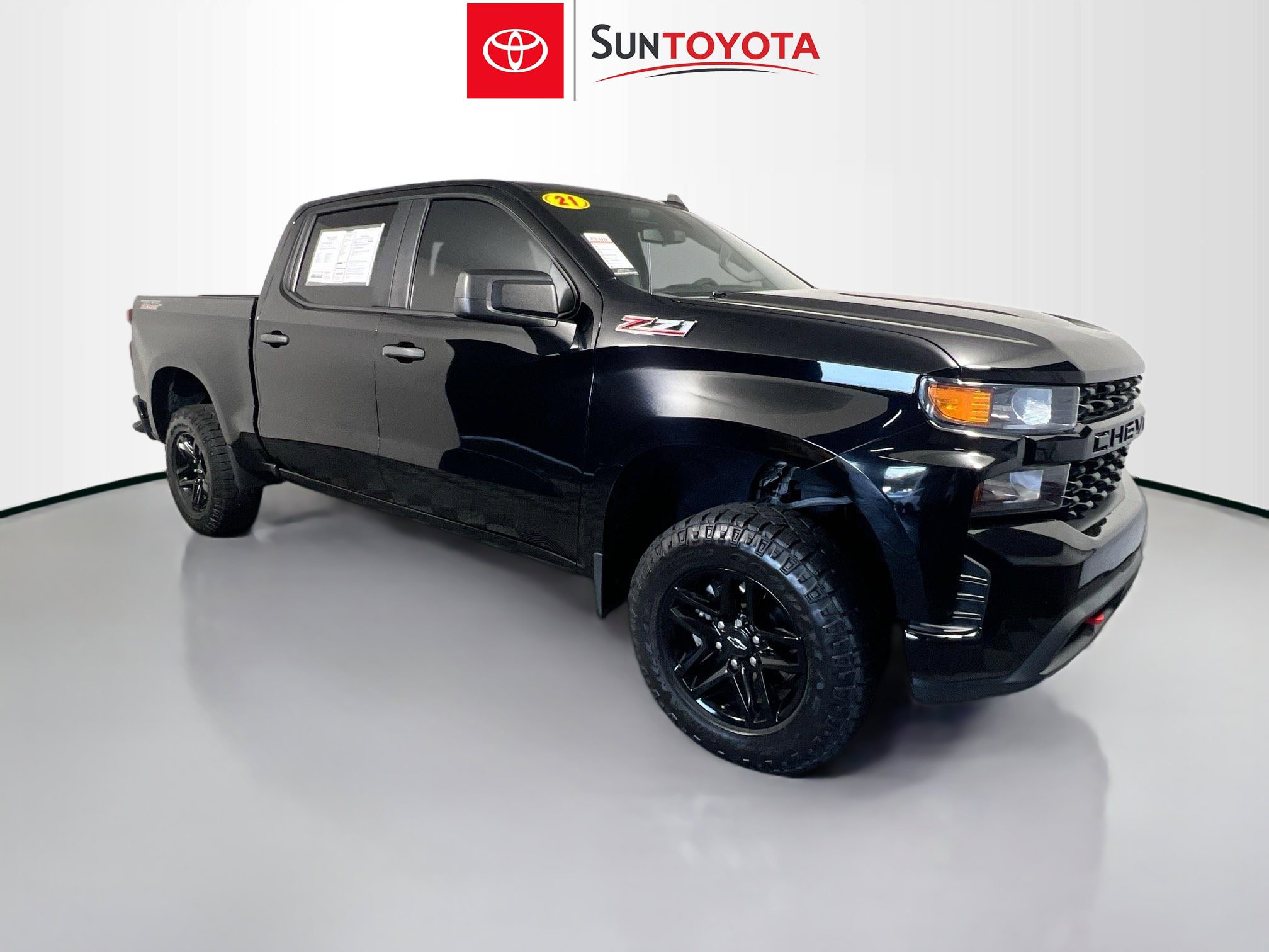 Used 2021 Chevrolet Silverado 1500 Custom Trail Boss w/ Midnight Edition image 1