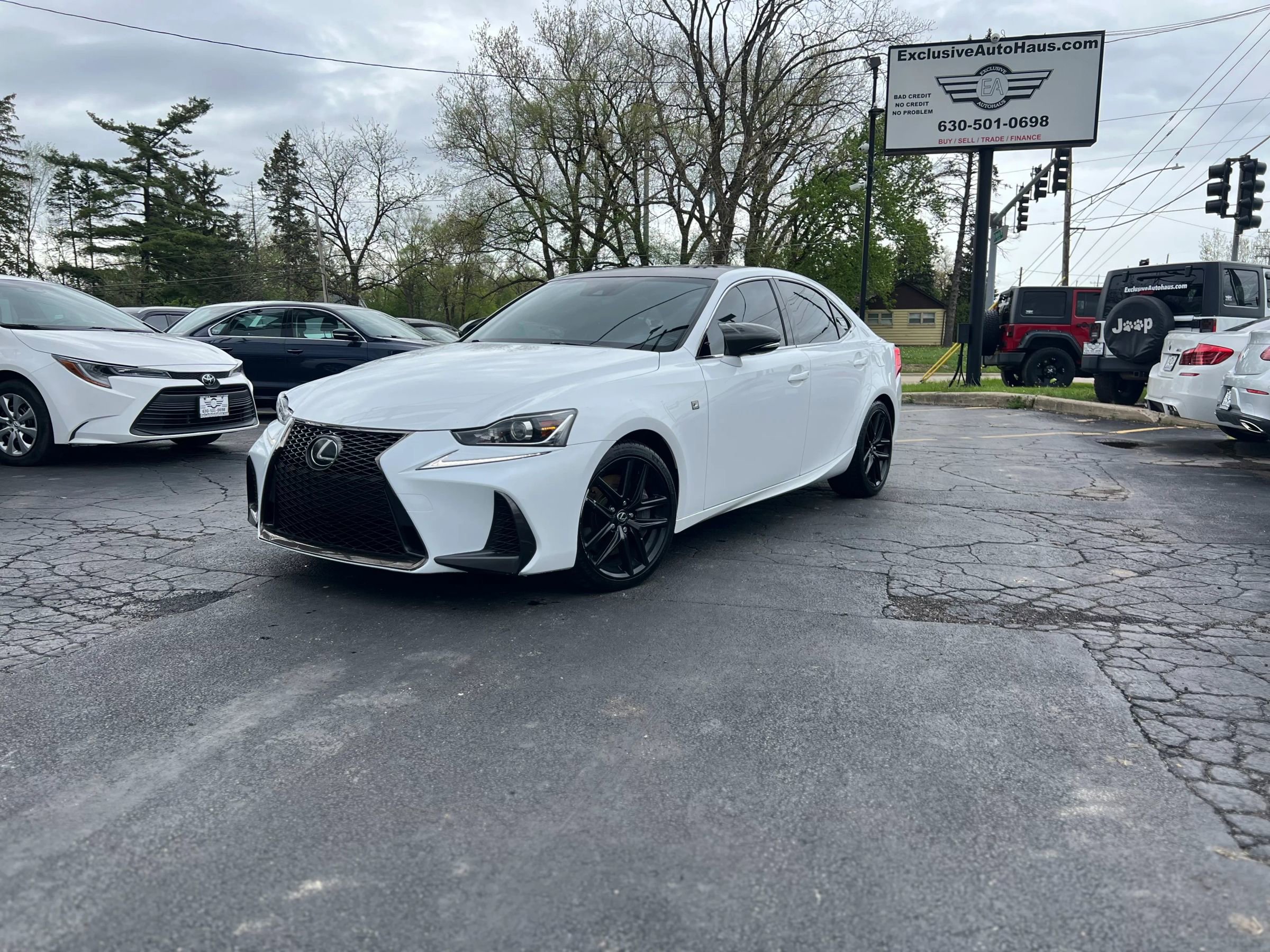 Used 2017 Lexus IS 300 F Sport w/ F Sport Package AWD/4WD image 2