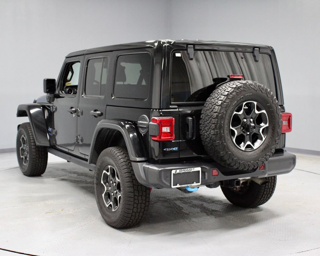 Used 2021 Jeep Wrangler Unlimited Rubicon 4xe w/ Cold Weather Group AWD/4WD image 10