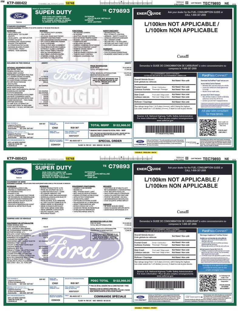 Used 2026 Ford F250 King Ranch AWD/4WD image 83