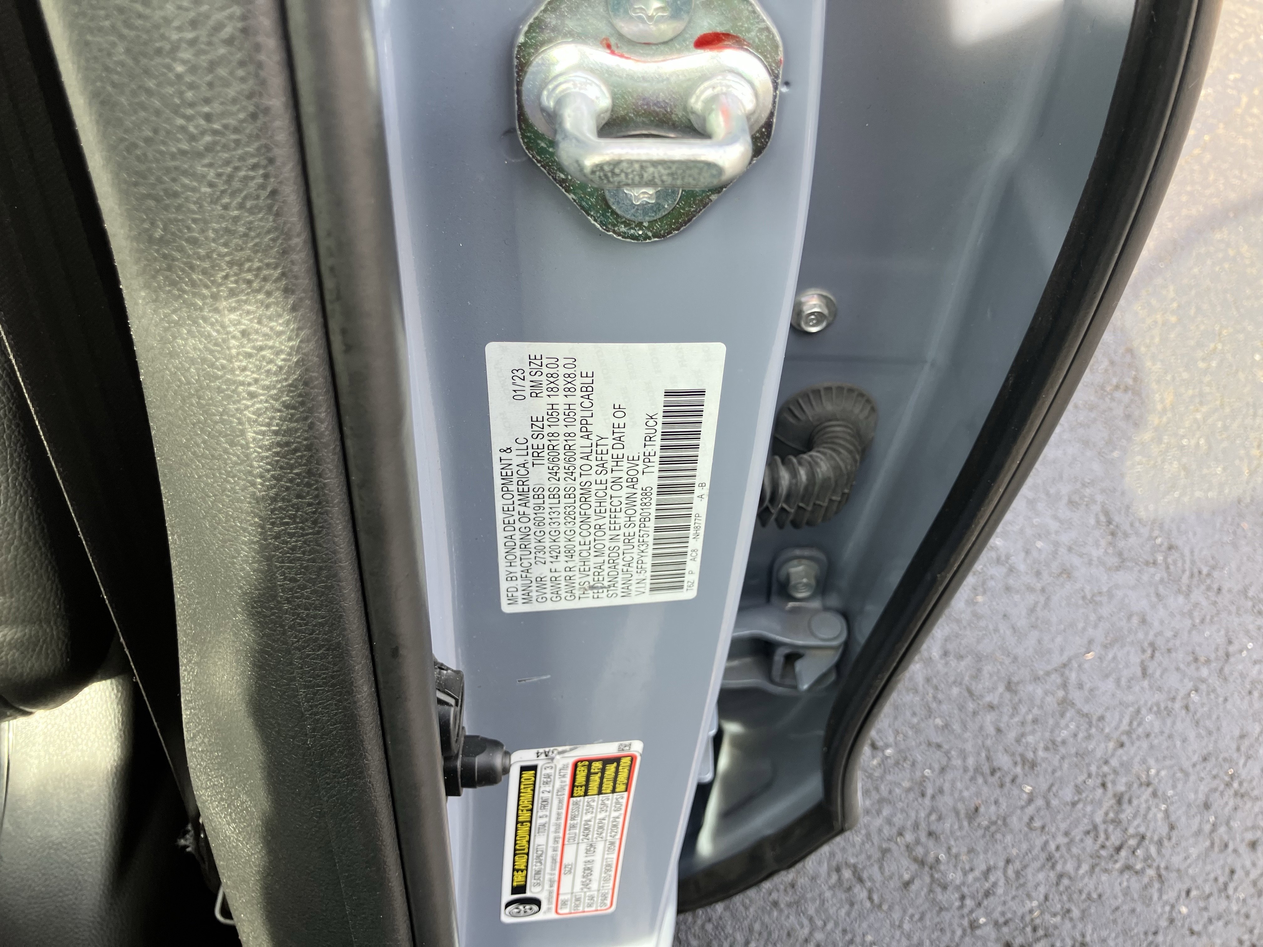 Certified 2023 Honda Ridgeline RTL image 30