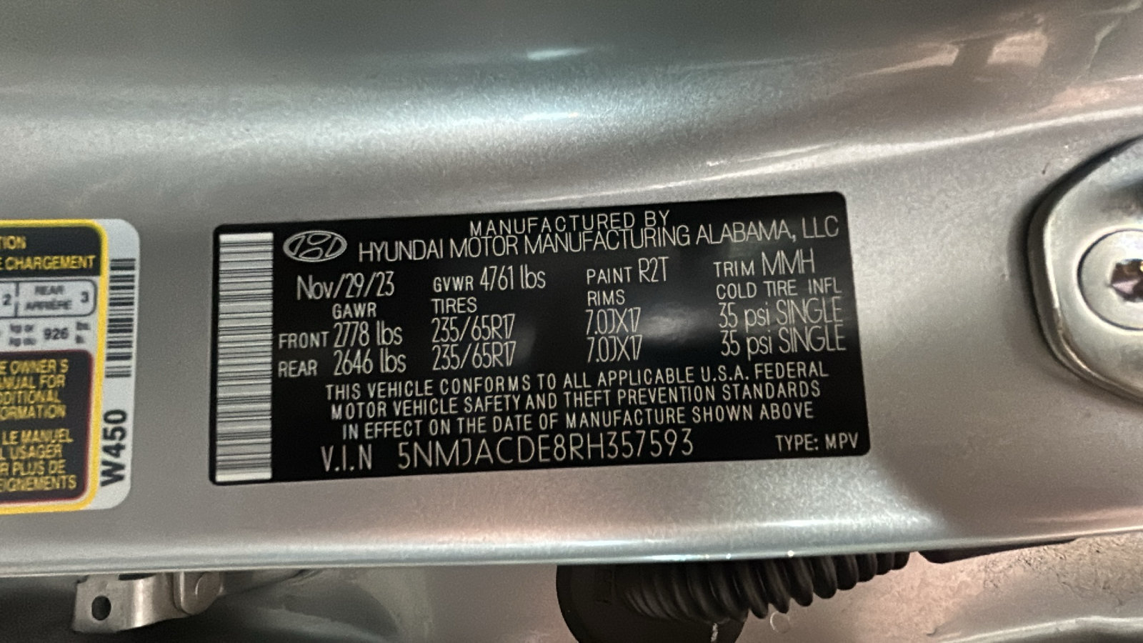 Used 2024 Hyundai Tucson SE AWD/4WD image 12