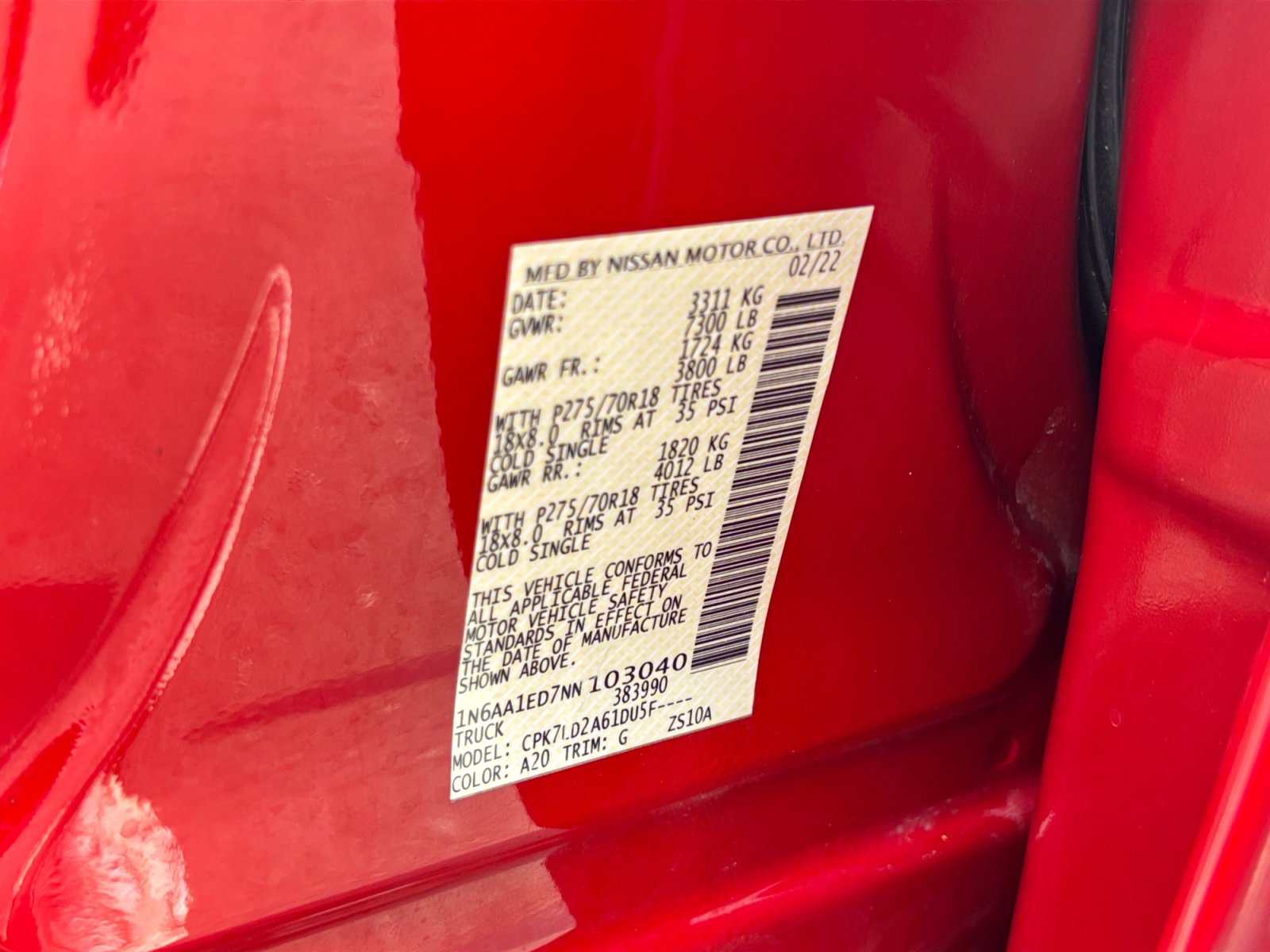 Used 2022 Nissan Titan PRO-4X w/ Pro-4x Convenience Package image 25