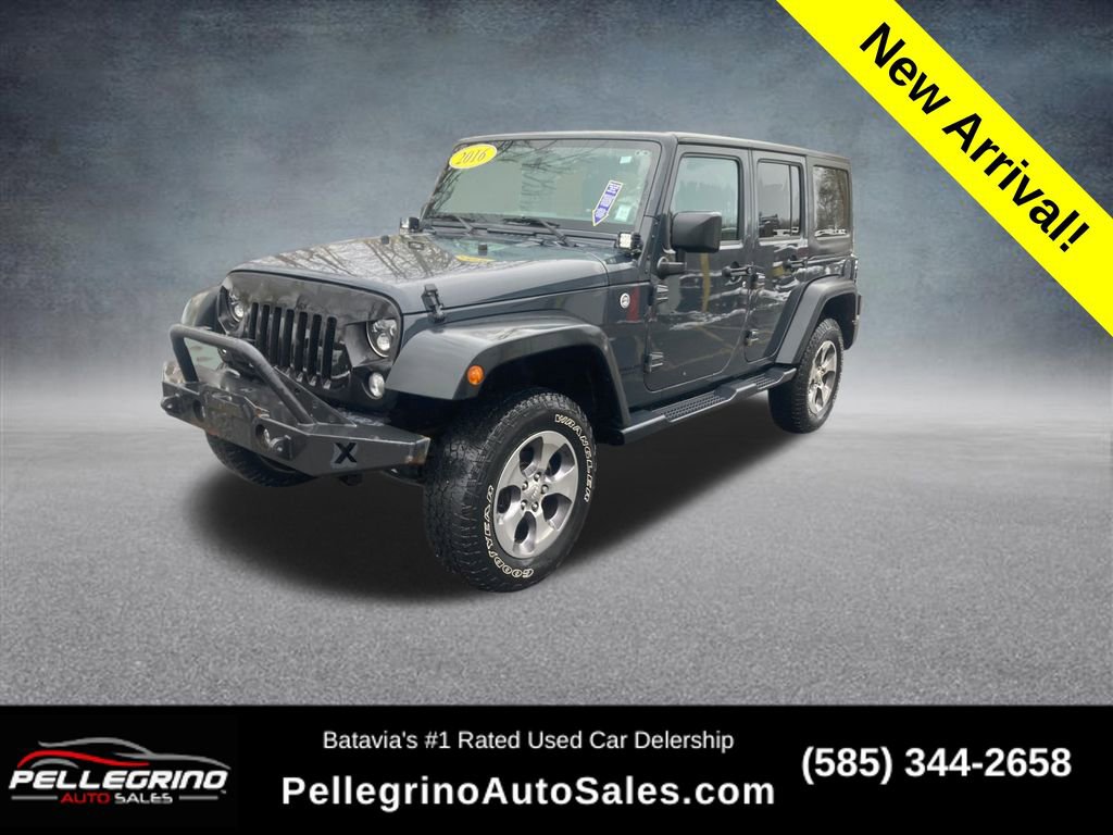 Used 2016 Jeep Wrangler Unlimited Sport w/ Quick Order Package 24S