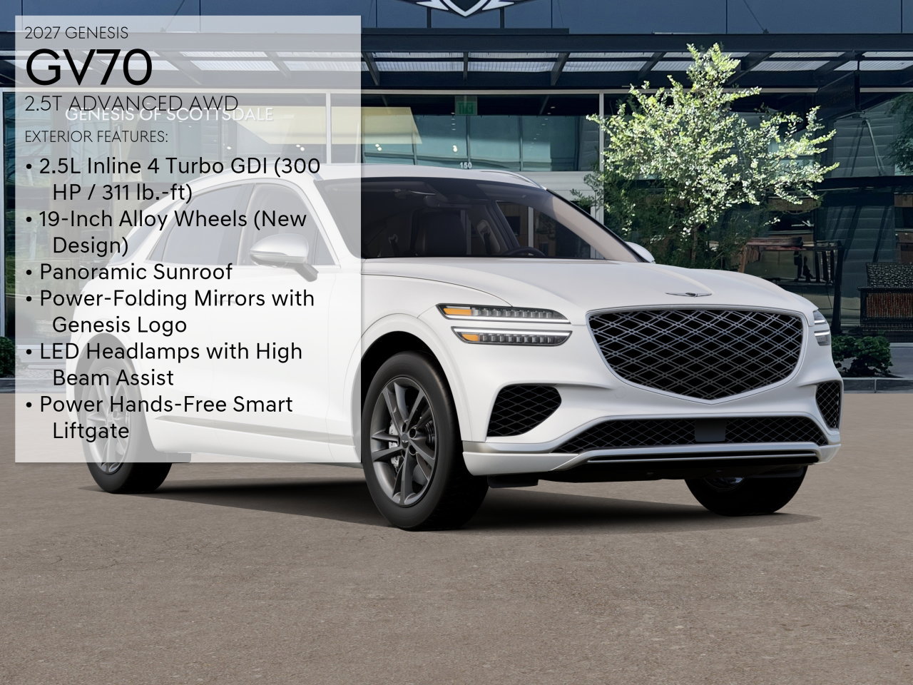 New 2027 Genesis GV70 2.5T Advanced AWD/4WD image 3