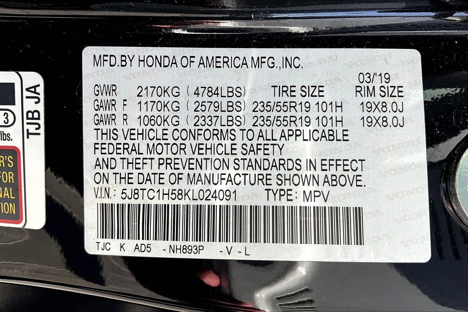 Used 2019 Acura RDX FWD w/ Technology Package image 35