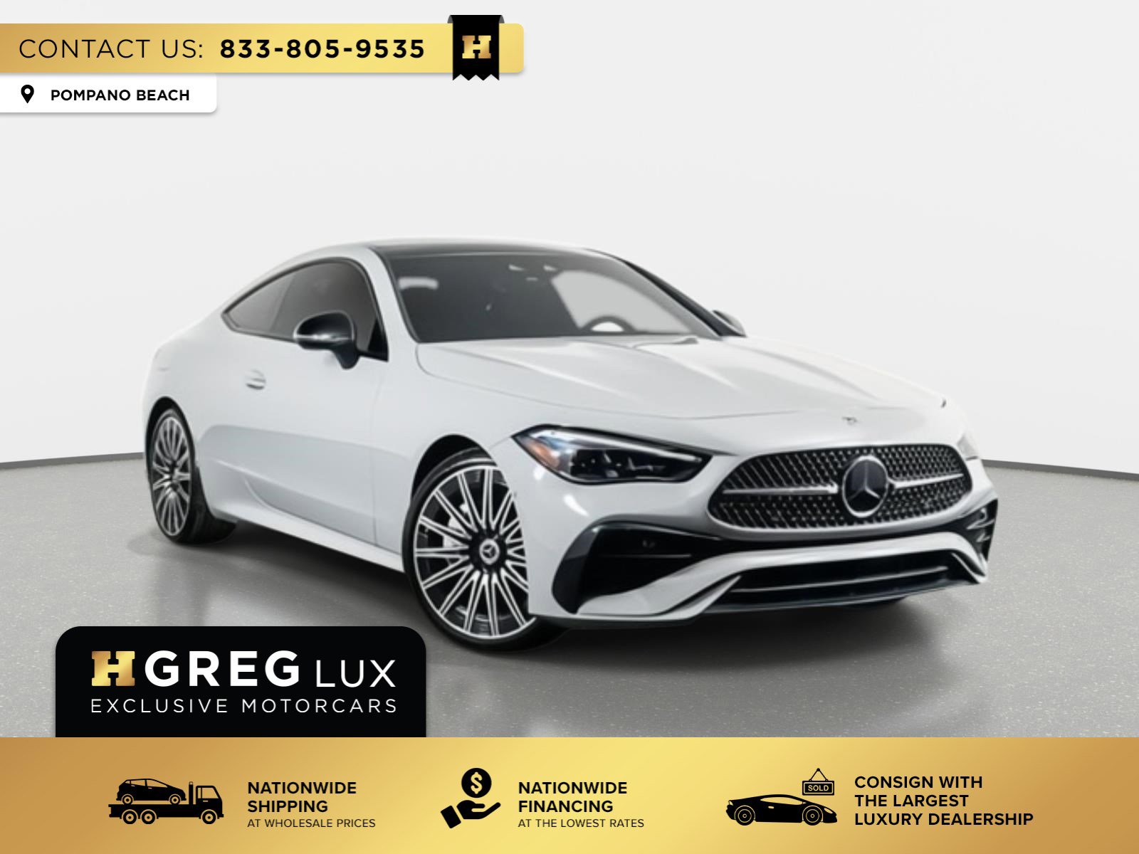 Used 2024 Mercedes-Benz CLE 450 4MATIC Coupe image 1