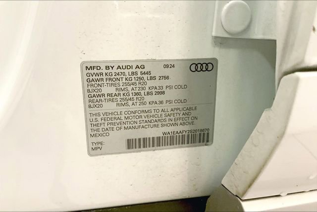 Used 2025 Audi Q5 2.0T Premium Plus w/ Premium Plus Package image 33