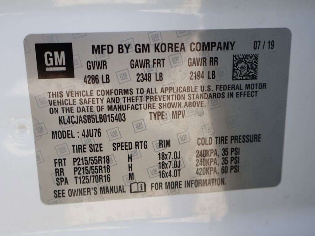Used 2020 Buick Encore Preferred w/ Safety Package FWD image 48