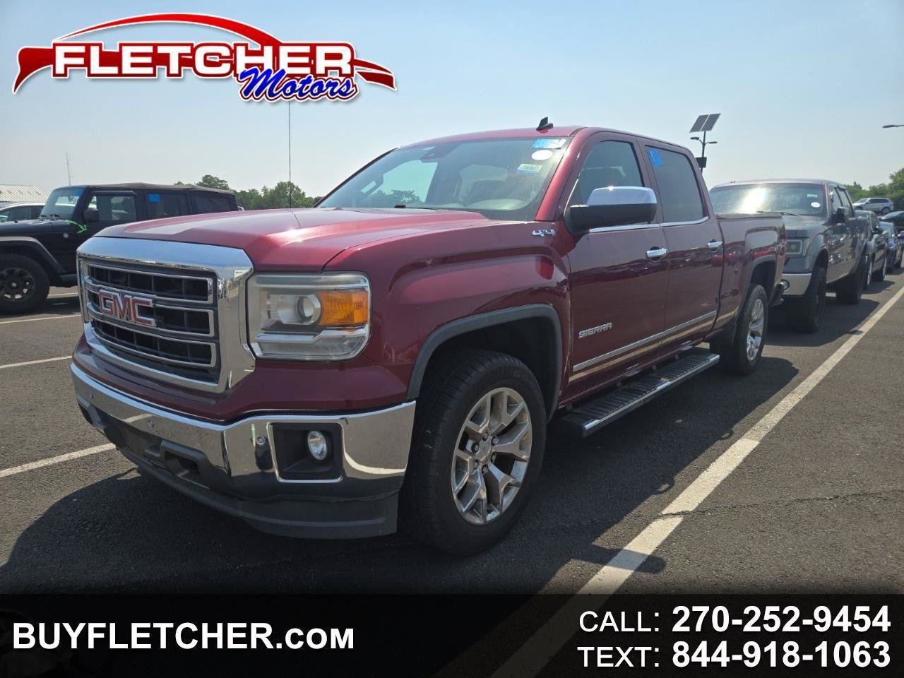 Used 2014 GMC Sierra 1500 SLT w/ SLT Crew Cab Value Package