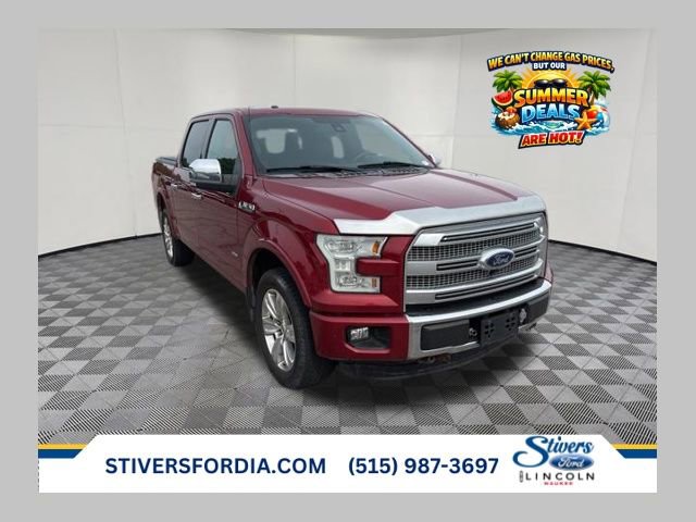 Used 2015 Ford F150 Platinum w/ Equipment Group 701A Luxury AWD/4WD image 1