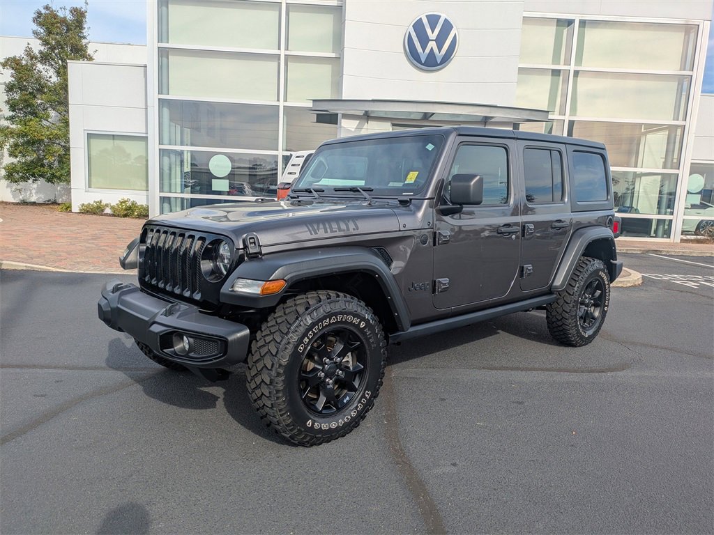 Used 2021 Jeep Wrangler Unlimited Willys image 9