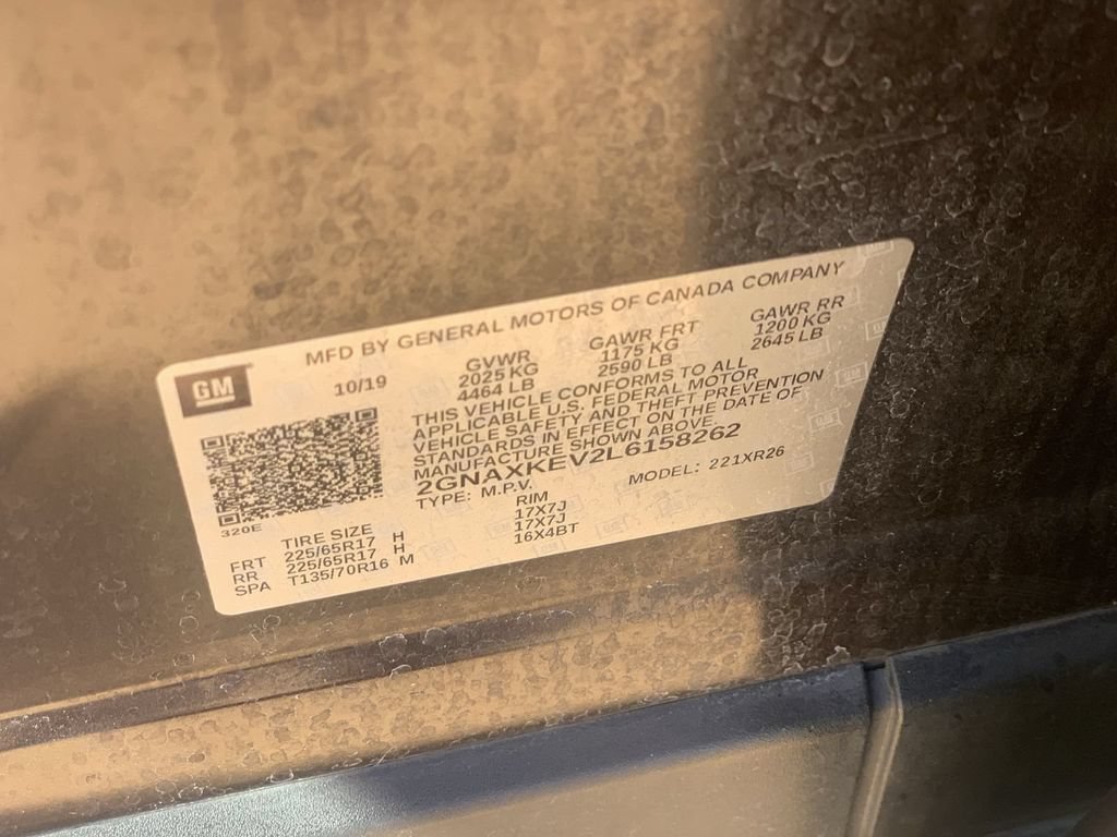 Certified 2020 Chevrolet Equinox LT FWD image 33