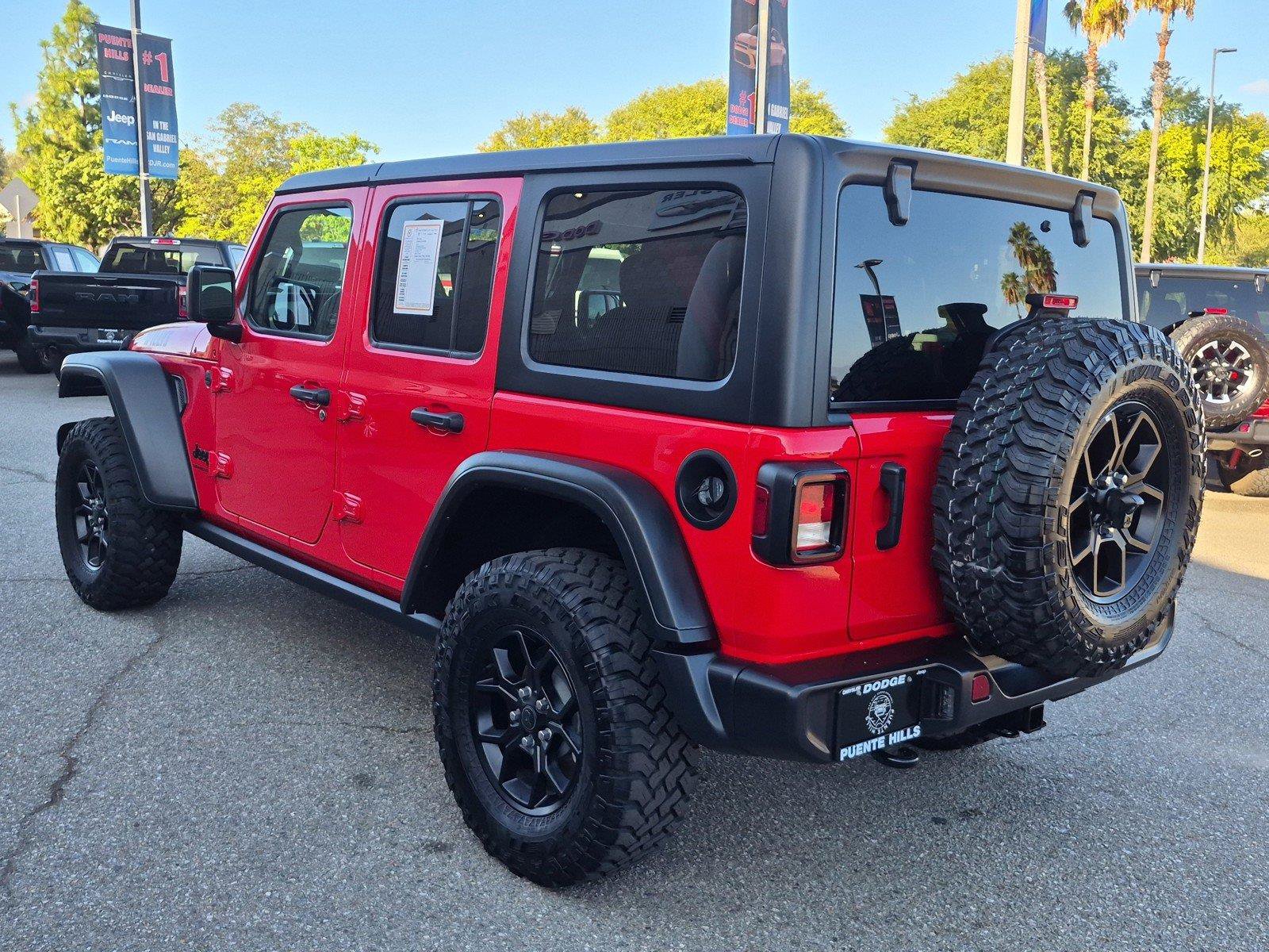 Certified 2025 Jeep Wrangler Unlimited Sport AWD/4WD image 5