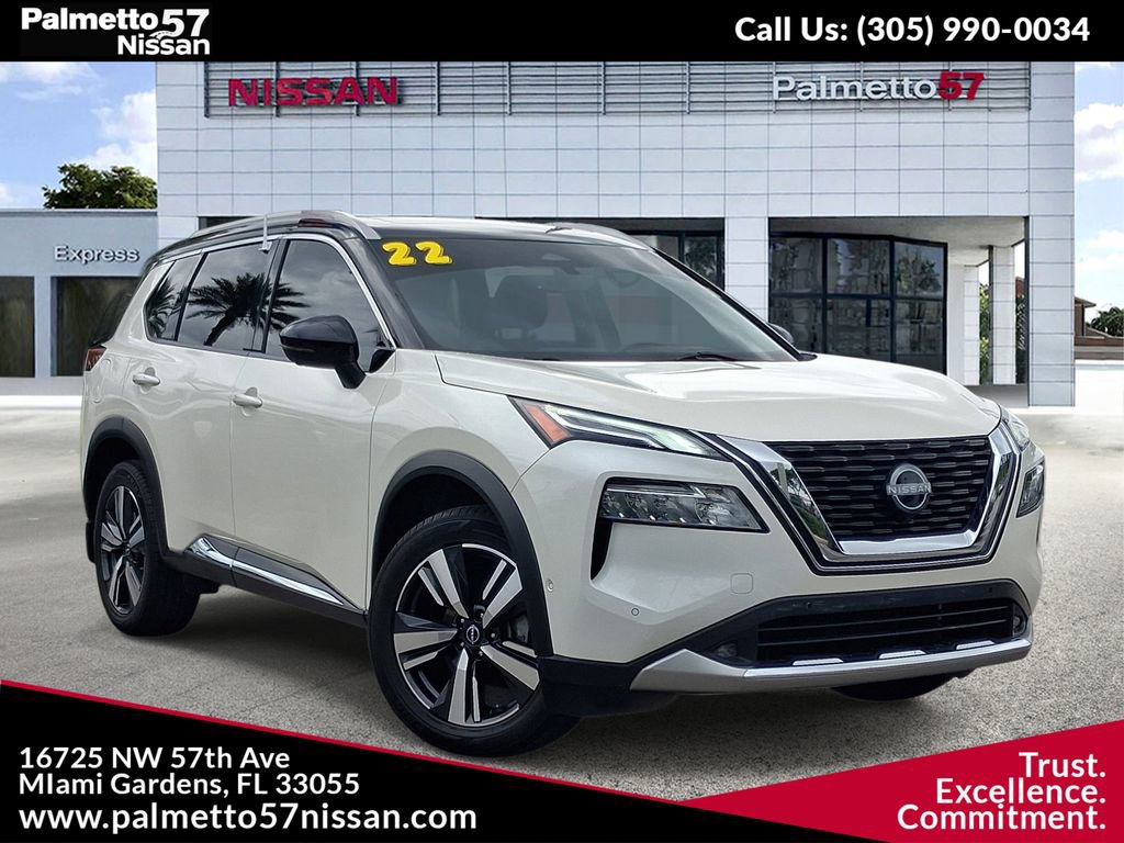 Used 2022 Nissan Rogue Platinum w/ Head-Up Display Package