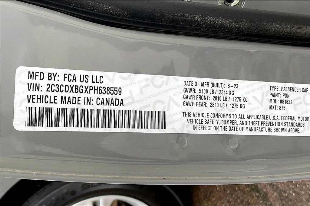 Certified 2023 Dodge Charger SXT RWD image 16