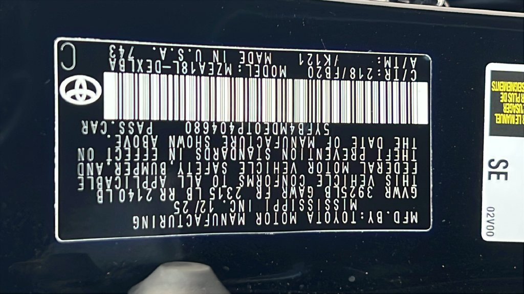Certified 2026 Toyota Corolla LE FWD image 22