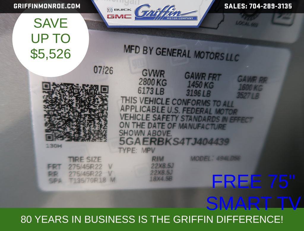 New 2026 Buick Enclave Sport Touring w/ Power Package FWD image 28