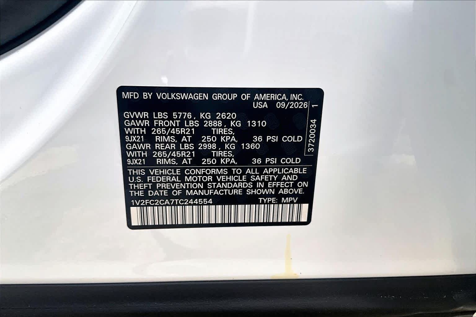 New 2026 Volkswagen Atlas Cross Sport SEL Premium R-Line AWD/4WD image 22