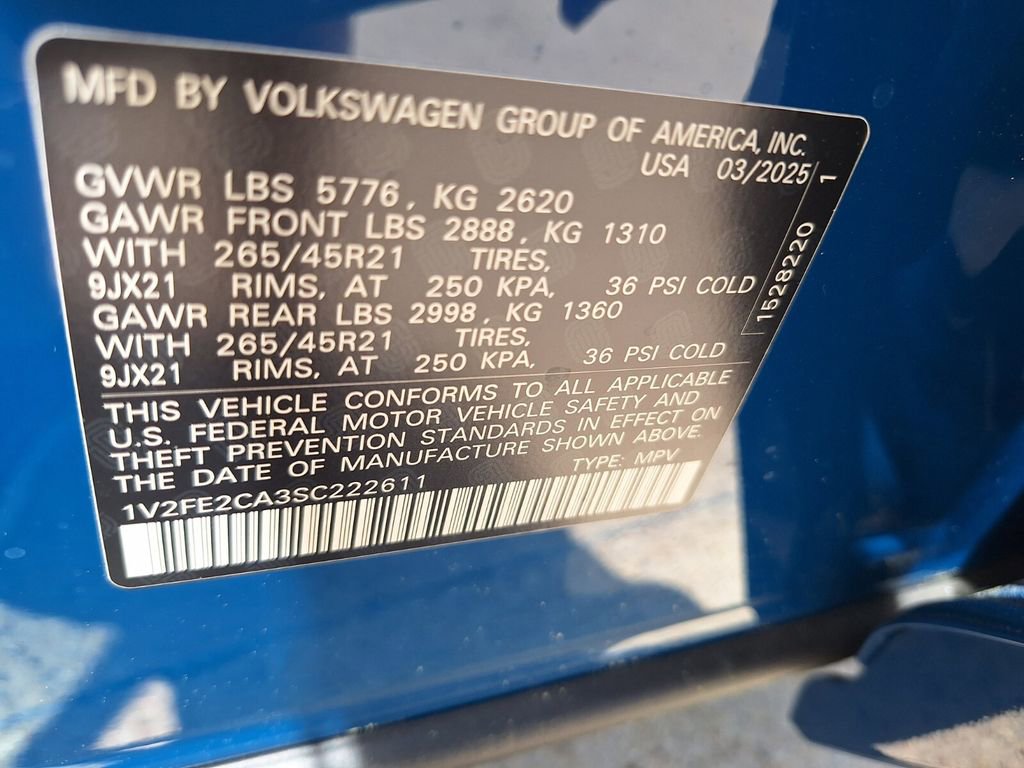 New 2025 Volkswagen Atlas Cross Sport SEL Premium R-Line image 32