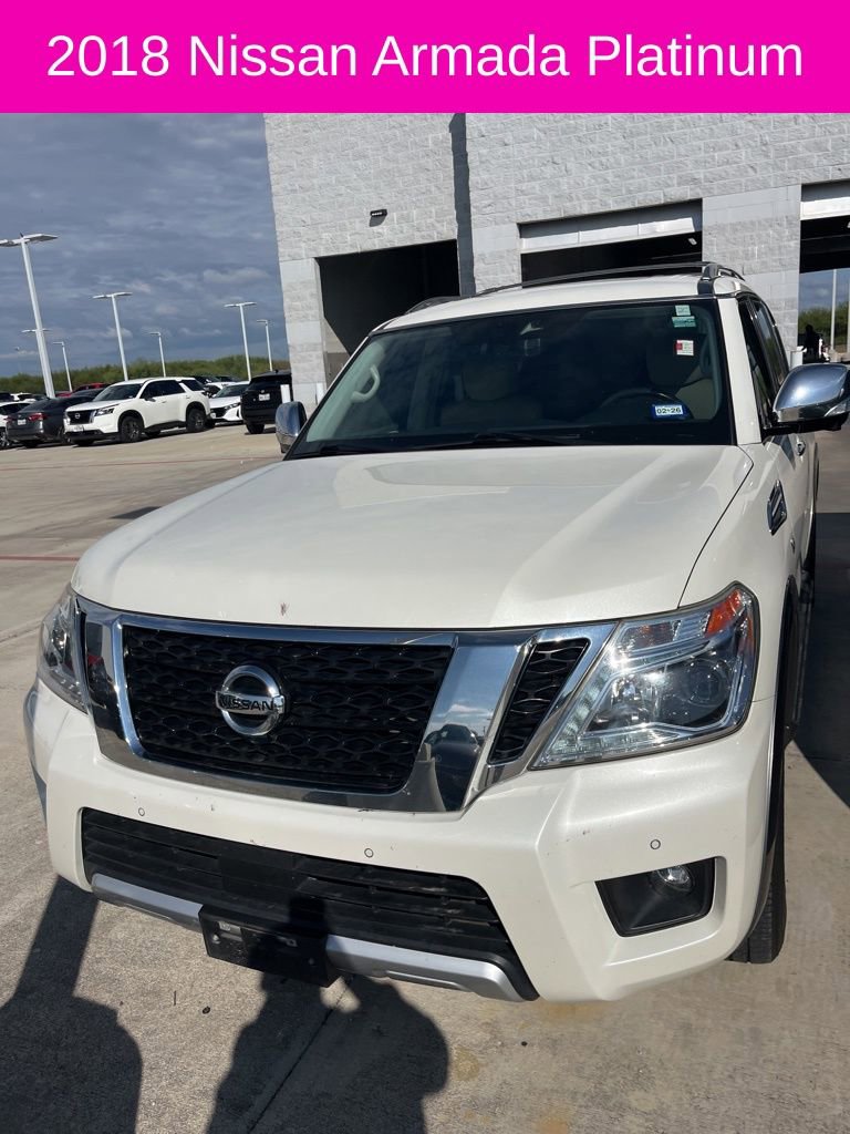 Used 2018 Nissan Armada Platinum w/ Interior Lighting Package image 2