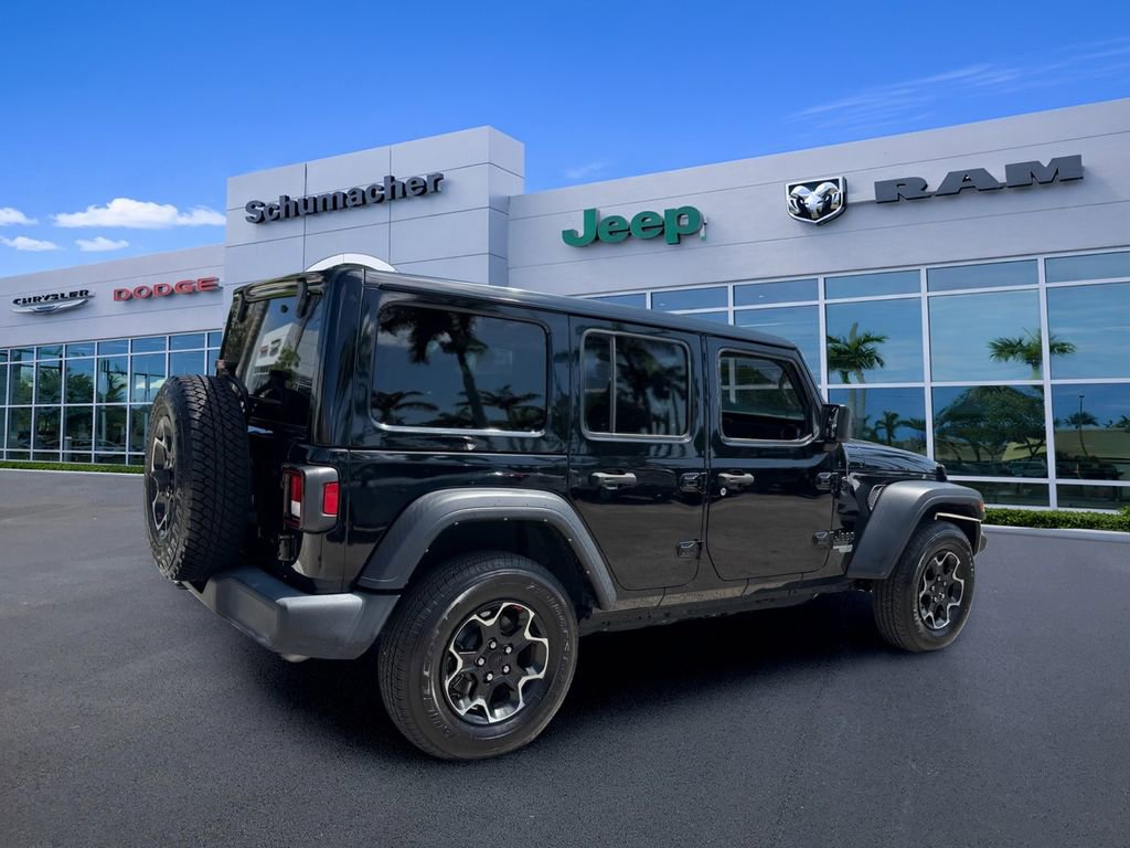 Used 2021 Jeep Wrangler Unlimited Sport w/ Sun And Sound Package AWD/4WD image 7