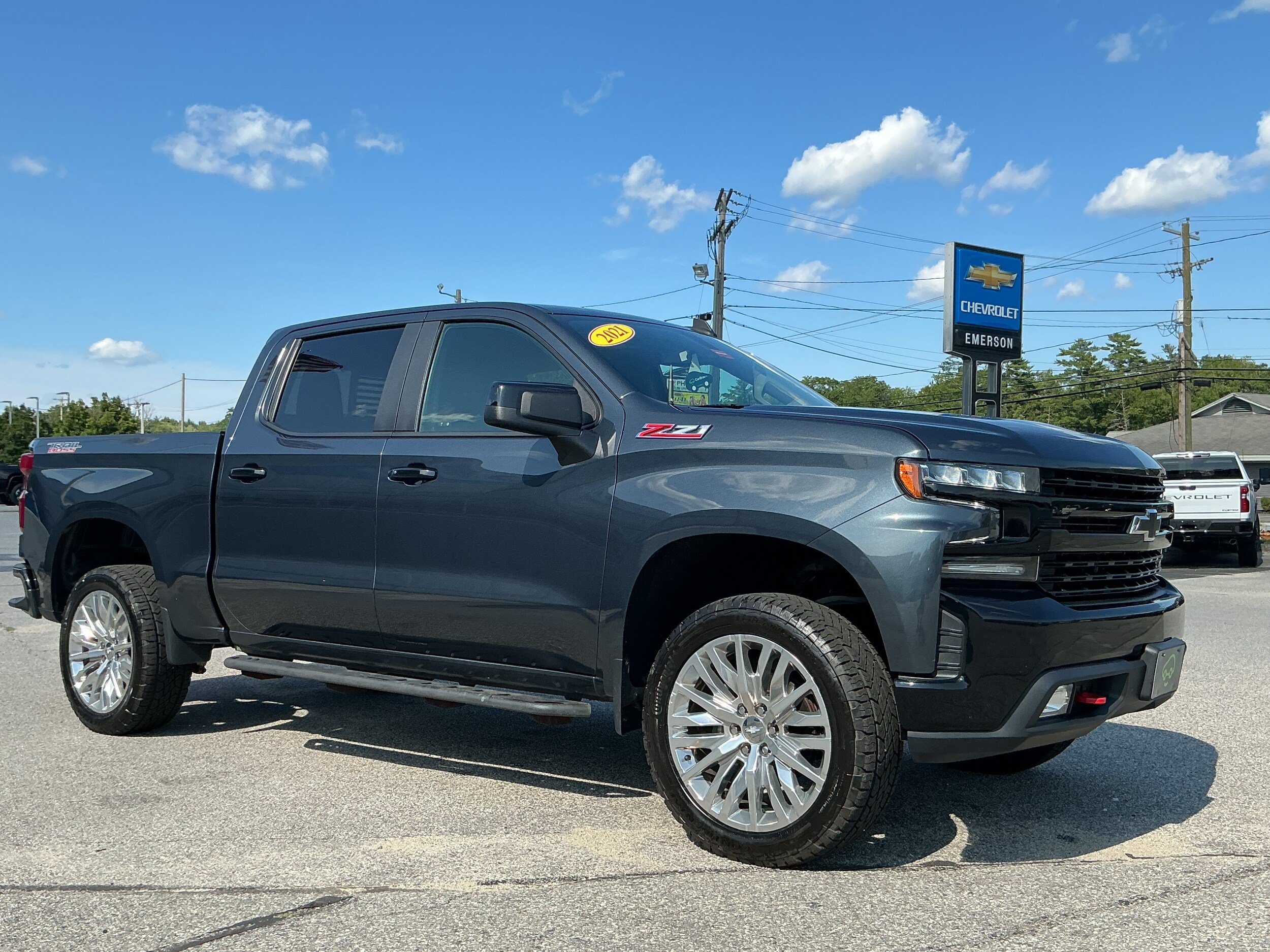 Certified 2021 Chevrolet Silverado 1500 LT Trail Boss w/ Convenience Package II AWD/4WD image 3