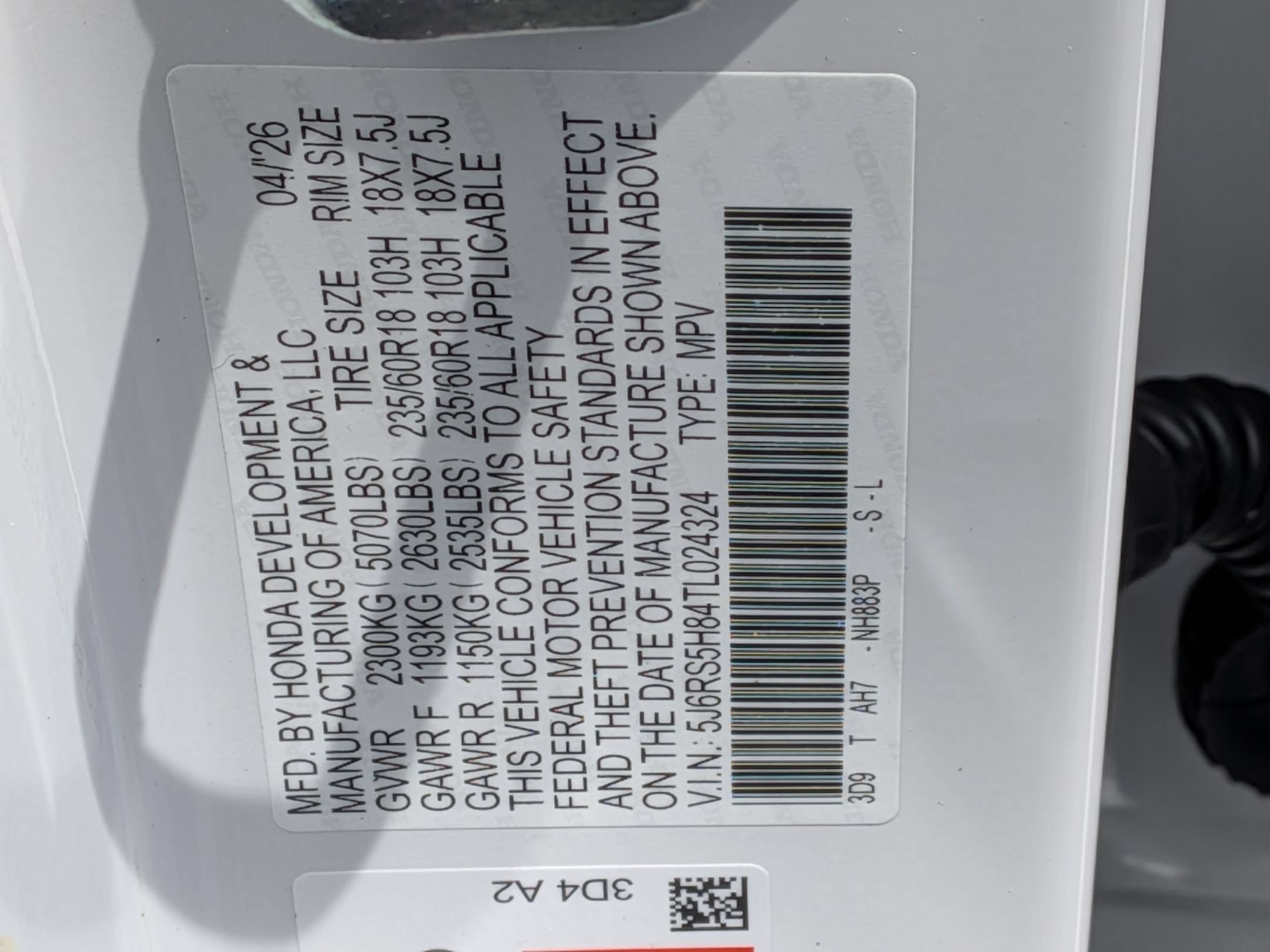 New 2026 Honda CR-V Sport-L image 38
