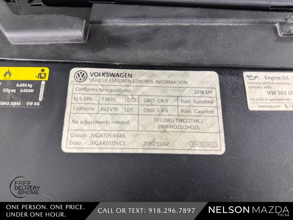 Used 2018 Volkswagen Atlas SEL Premium AWD/4WD image 60