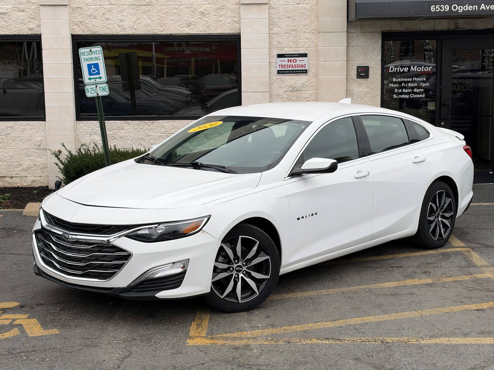 Used 2020 Chevrolet Malibu RS FWD image 2
