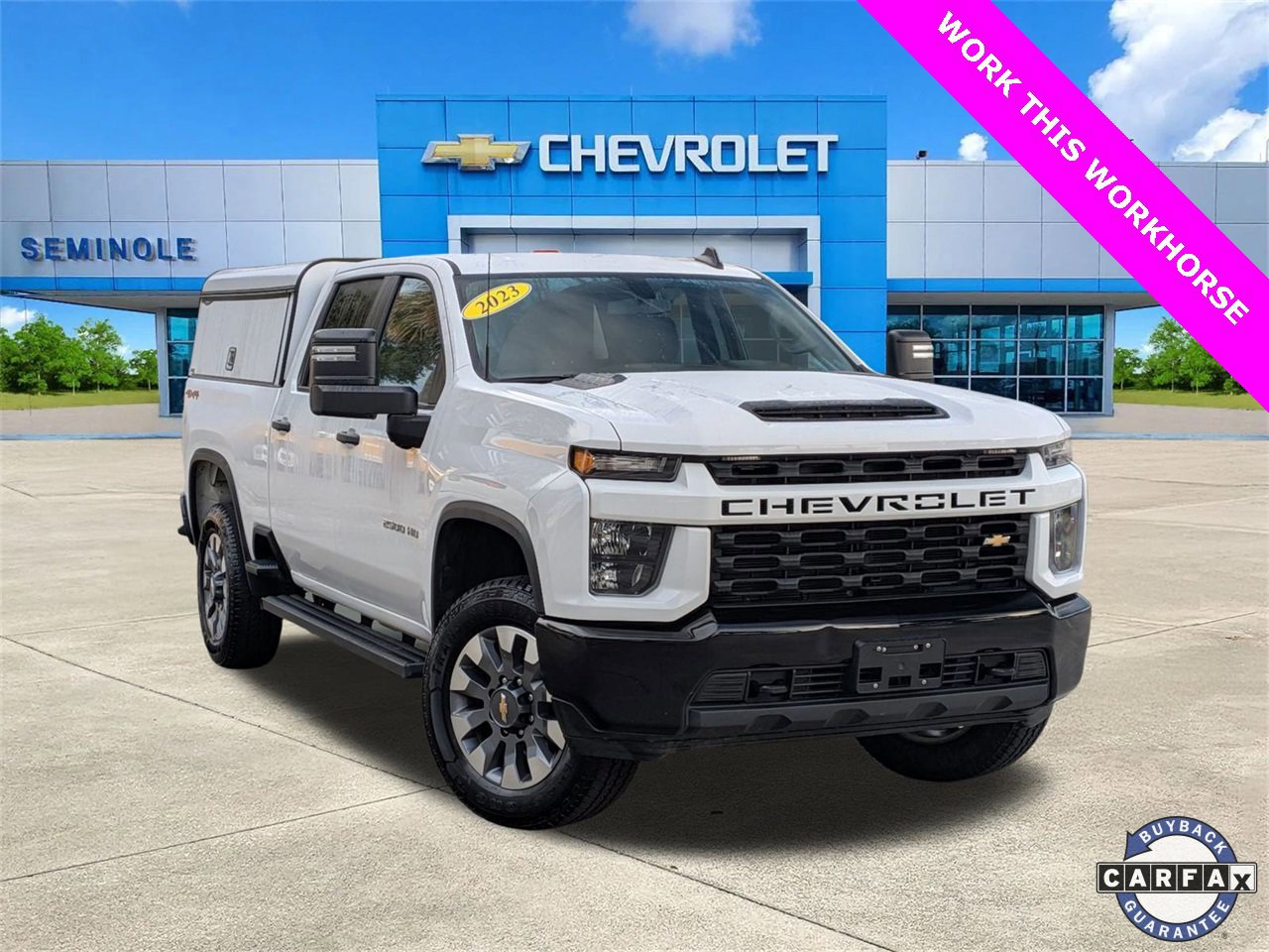 Used 2023 Chevrolet Silverado 2500 Custom w/ Infotainment Package image 1