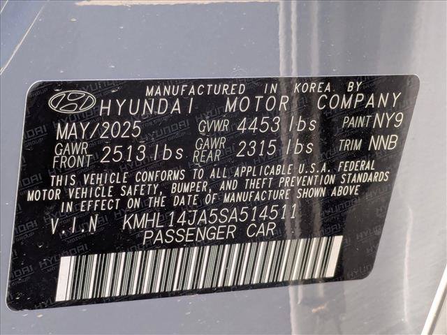 New 2025 Hyundai Sonata SEL FWD image 20