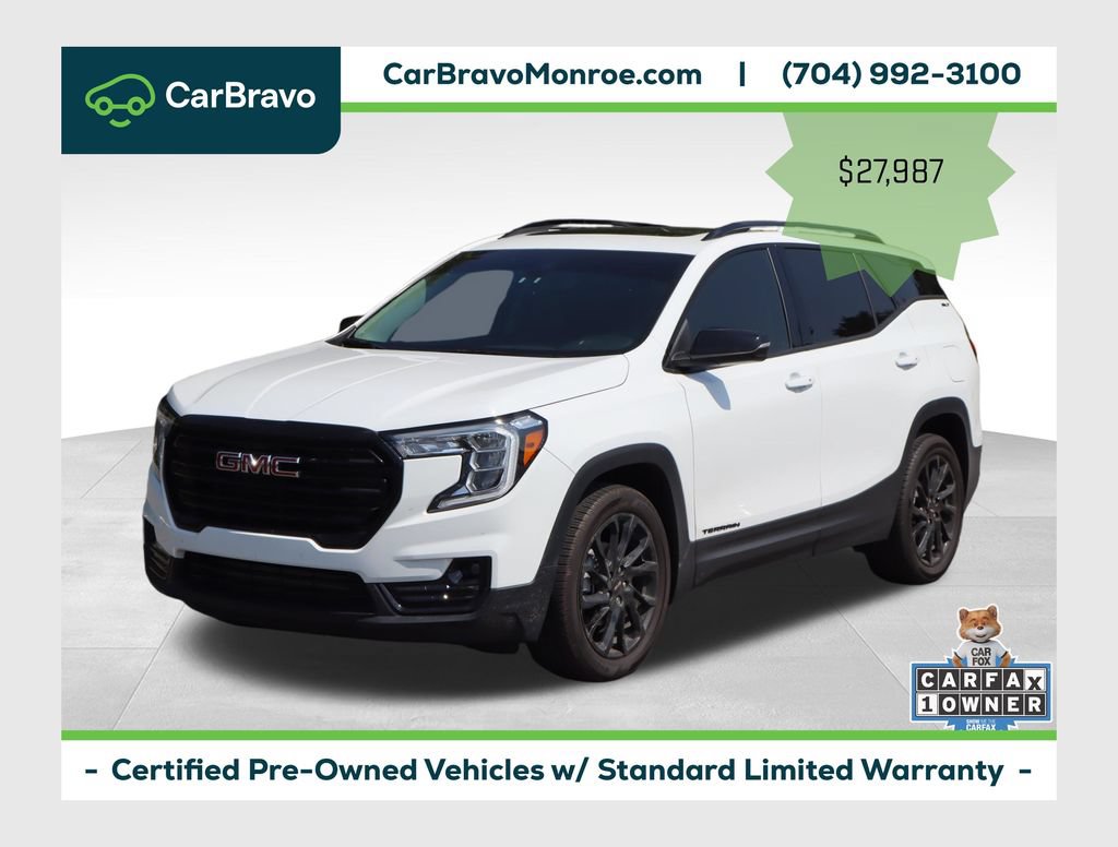 Certified 2024 GMC Terrain SLT w/ Infotainment Package II FWD 360° Tour