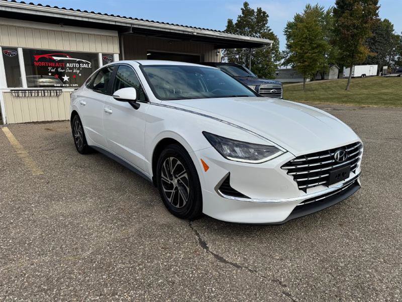 Used 2020 Hyundai Sonata Blue image 1