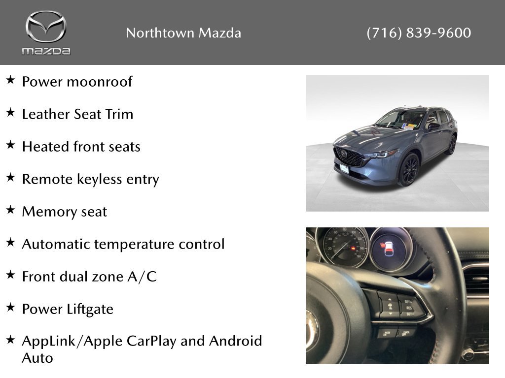 Certified 2023 MAZDA CX-5 Carbon Edition AWD/4WD image 10