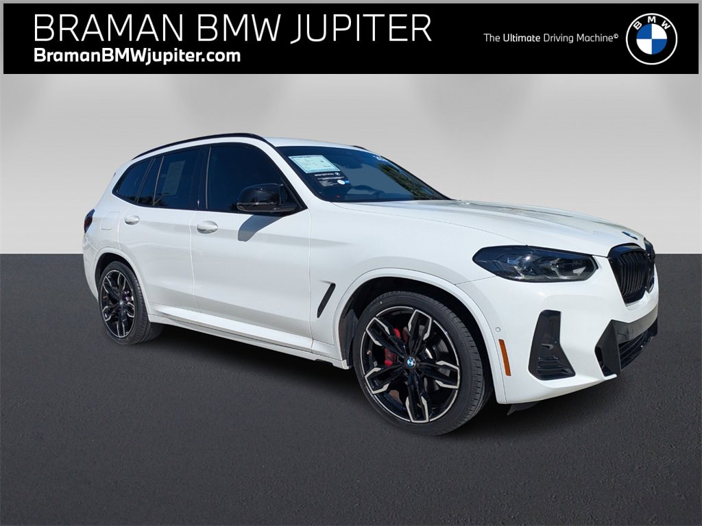 Certified 2024 BMW X3 M40i w/ Parking Assistance Package