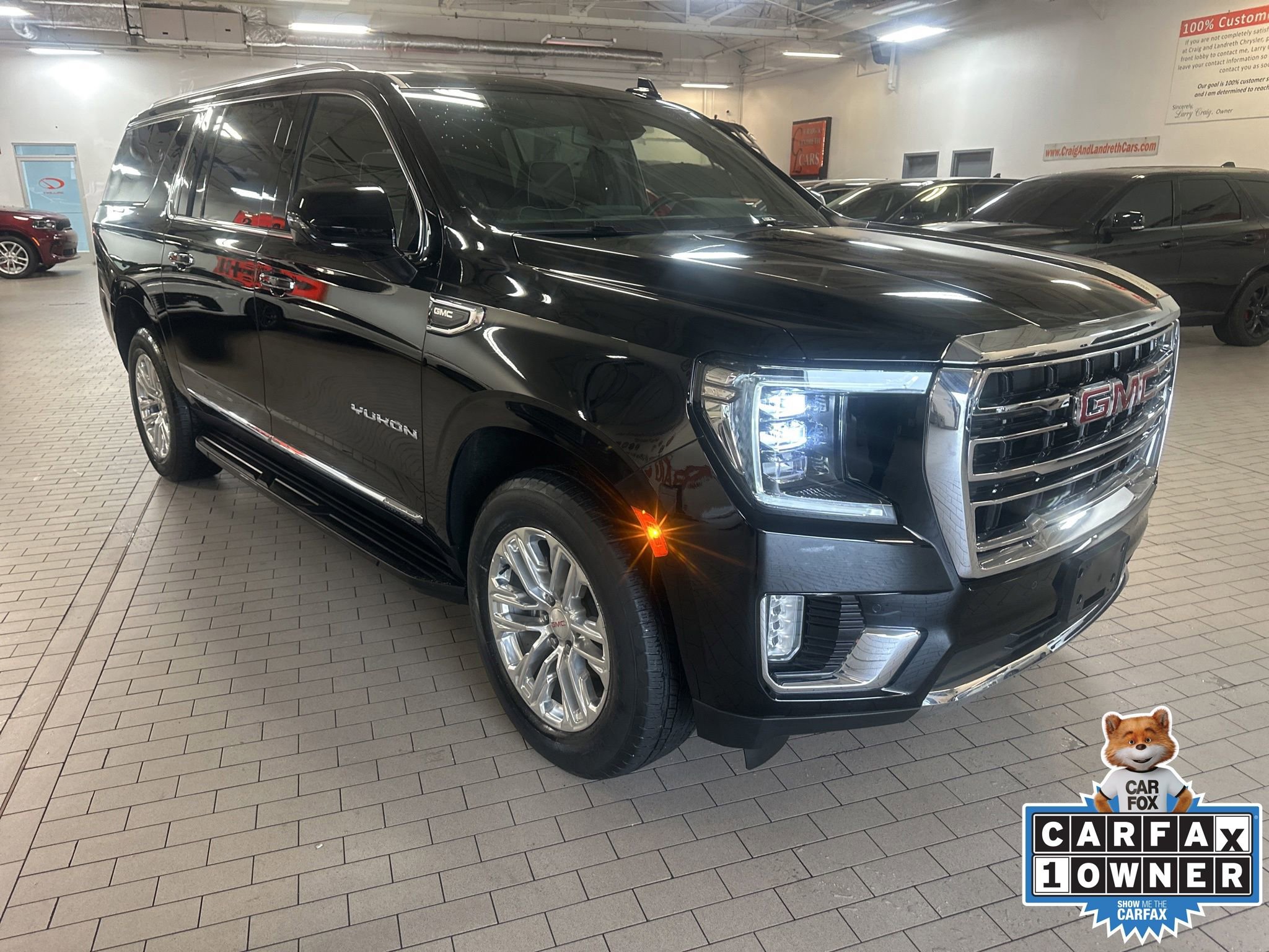 Used 2023 GMC Yukon XL SLT w/ SLT Premium Package AWD/4WD 360° Tour