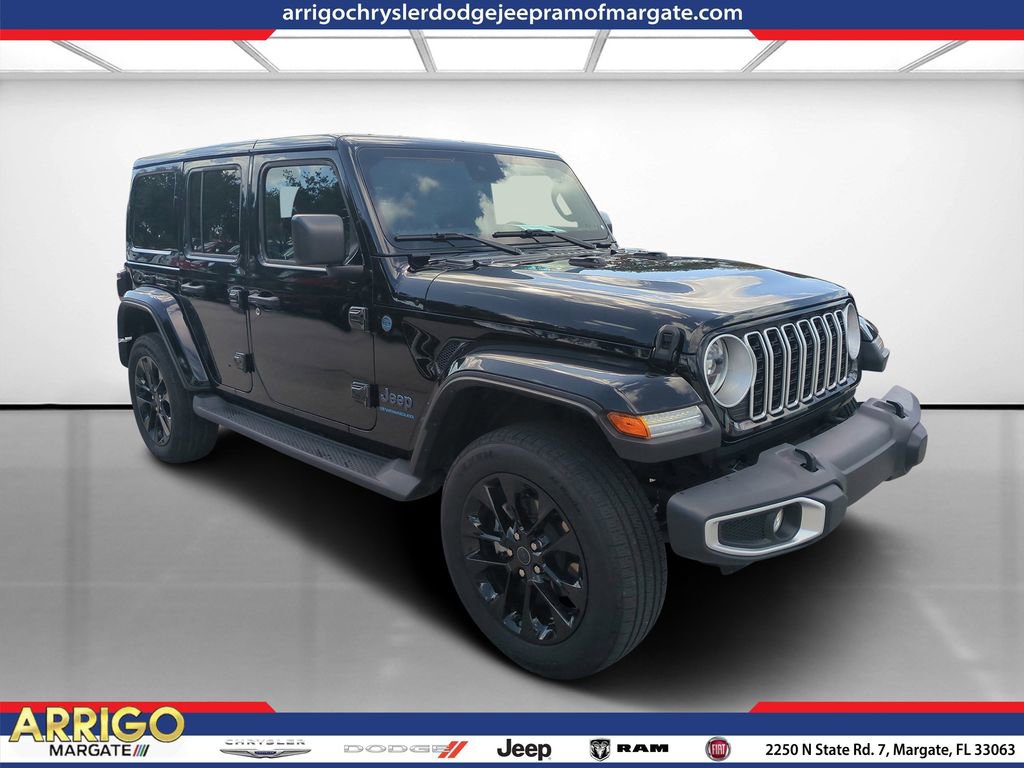 Used 2025 Jeep Wrangler Unlimited Sahara AWD/4WD image 1