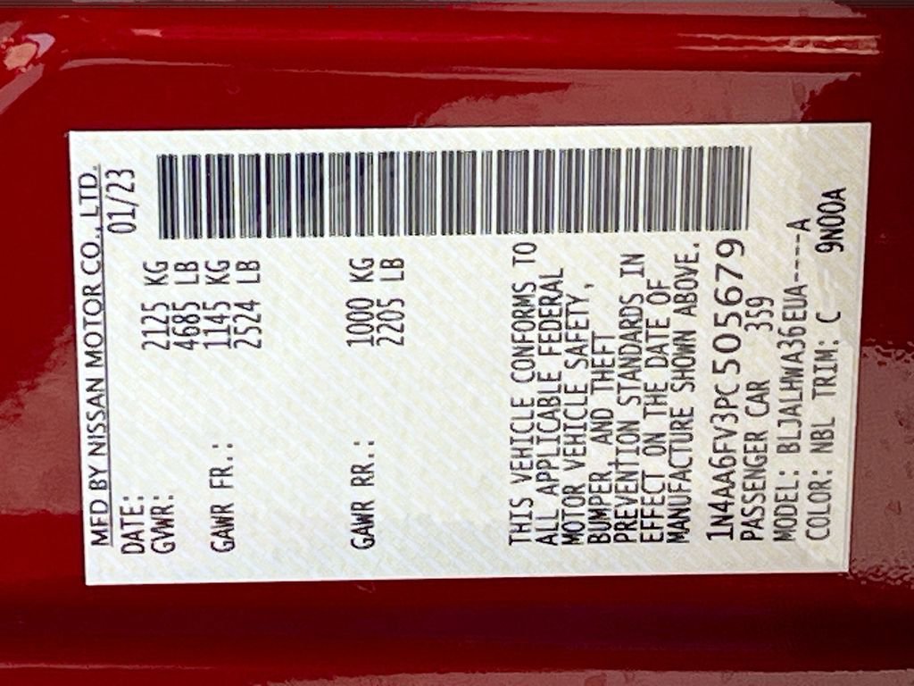 Used 2023 Nissan Maxima Platinum w/ Sport Mat Group image 34