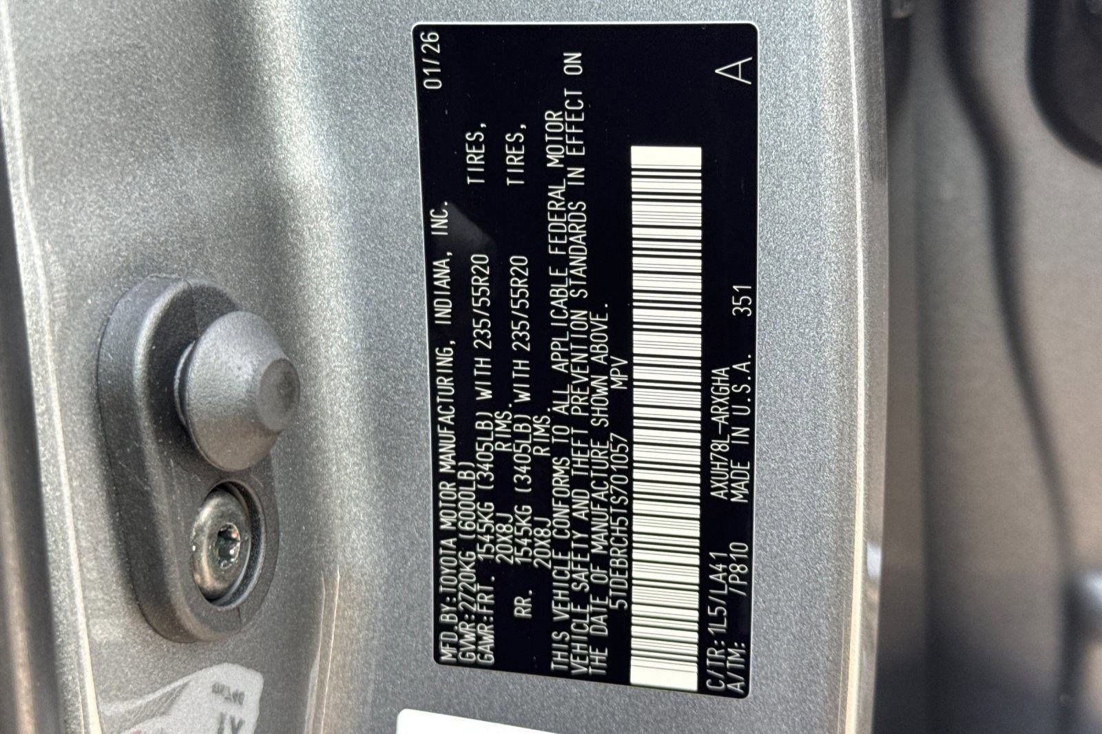 New 2026 Toyota Highlander Platinum image 21