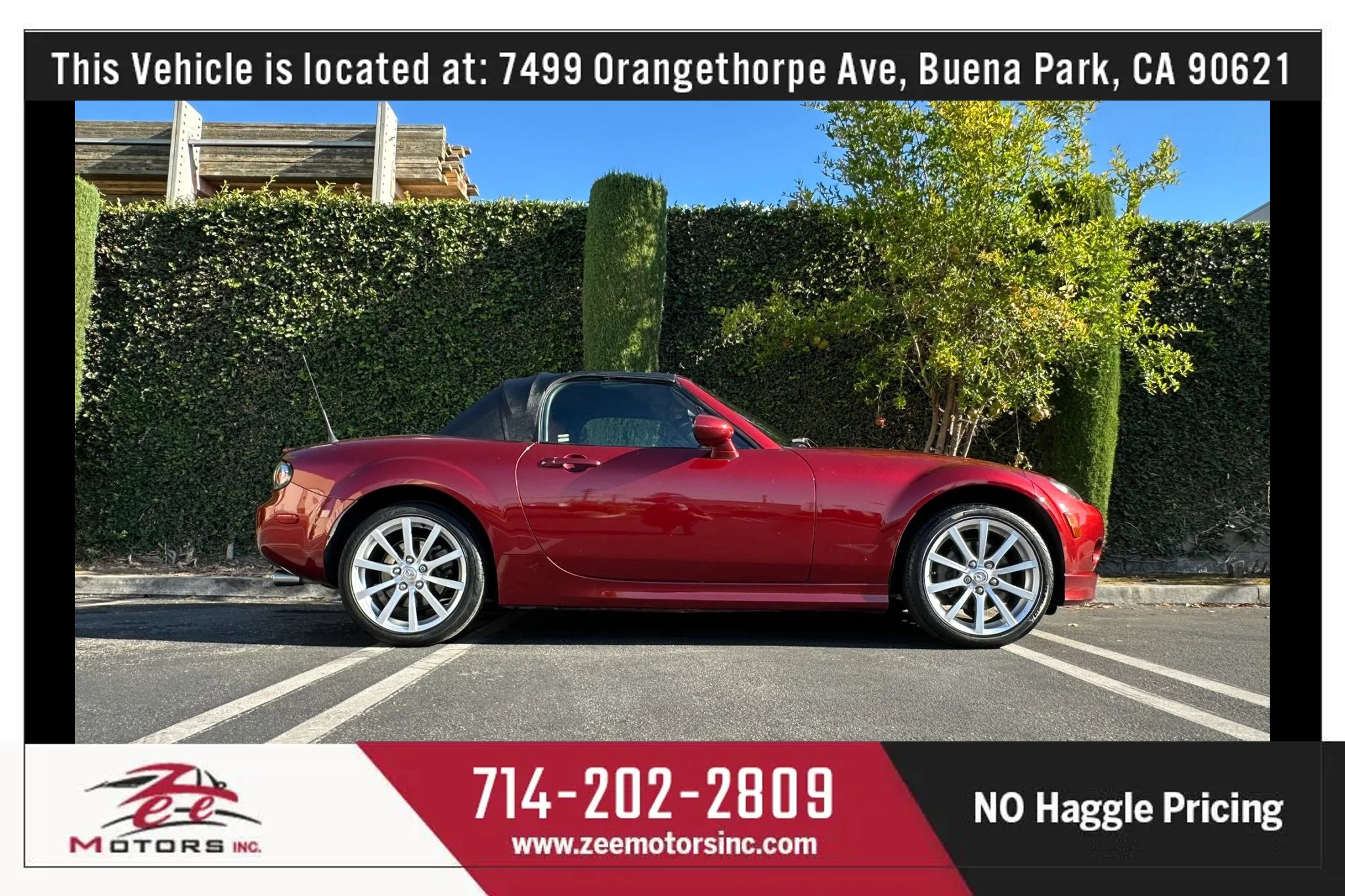 Used 2007 MAZDA MX-5 Miata Grand Touring w/ Premium Pkg RWD image 5