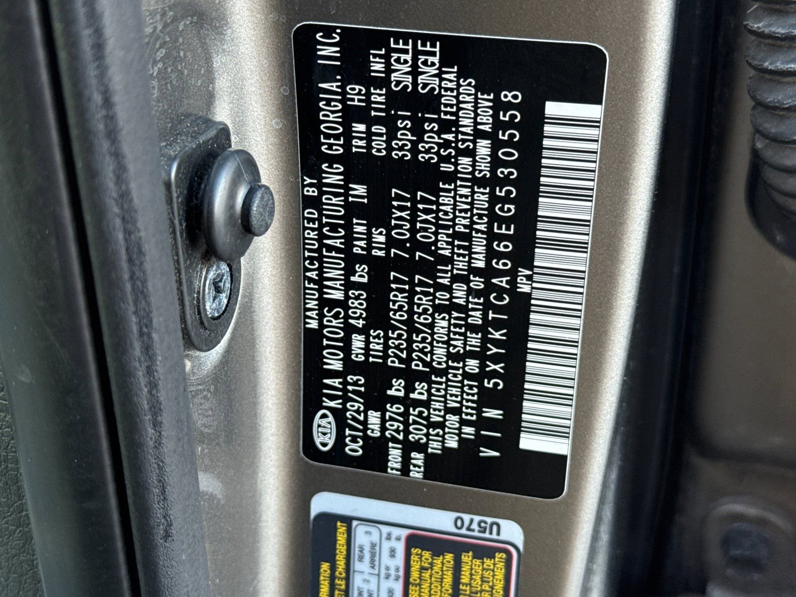 Used 2014 Kia Sorento LX image 32