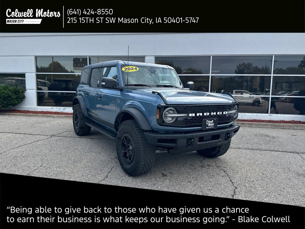 Certified 2024 Ford Bronco Wildtrak AWD/4WD image 1
