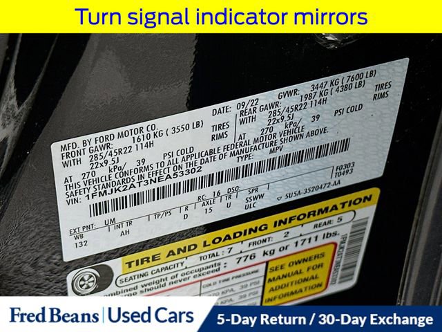 Used 2022 Ford Expedition Max Limited AWD/4WD image 41