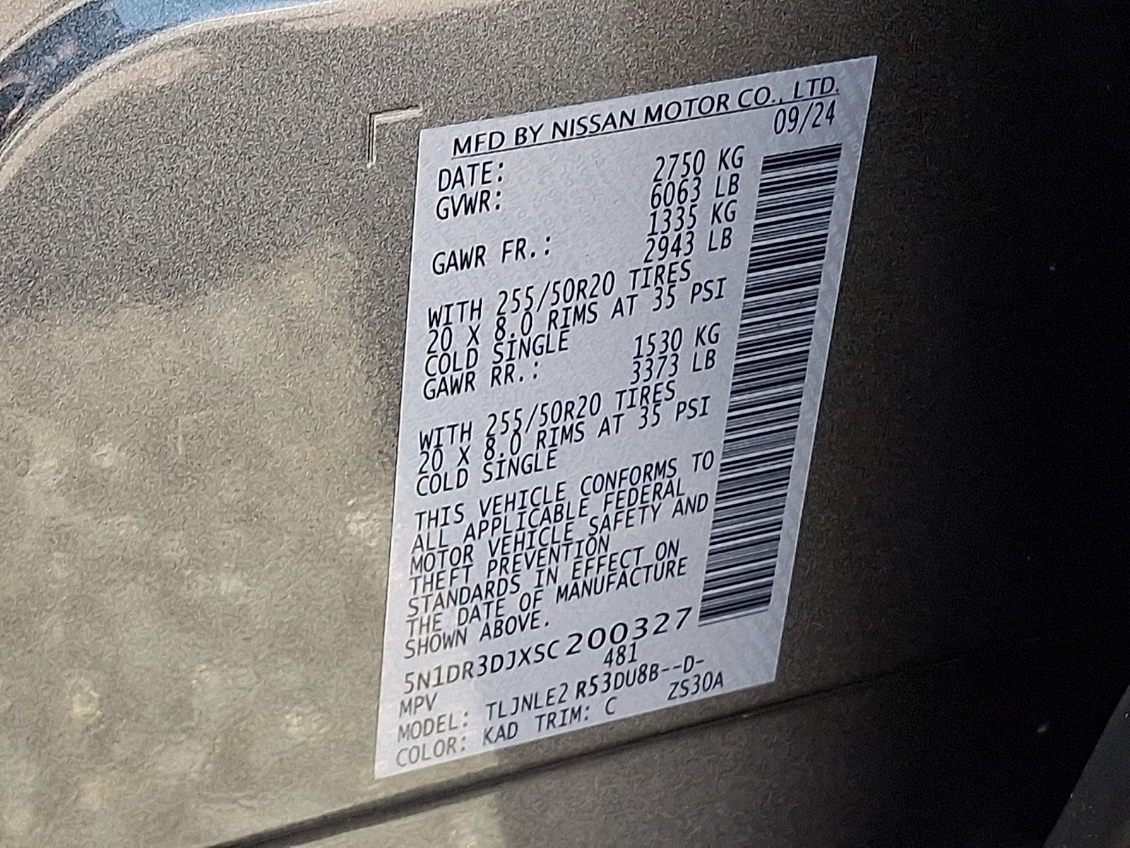Certified 2025 Nissan Pathfinder Platinum w/ Cargo Package AWD/4WD image 29