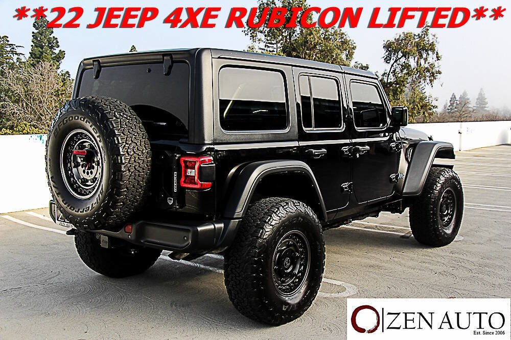 Used 2022 Jeep Wrangler Unlimited Rubicon 4xe w/ Cold Weather Group image 7